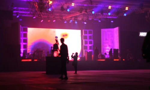 Corporate show event at Grand Mantram Resort, a luxury corporate events venue in Gurgaon