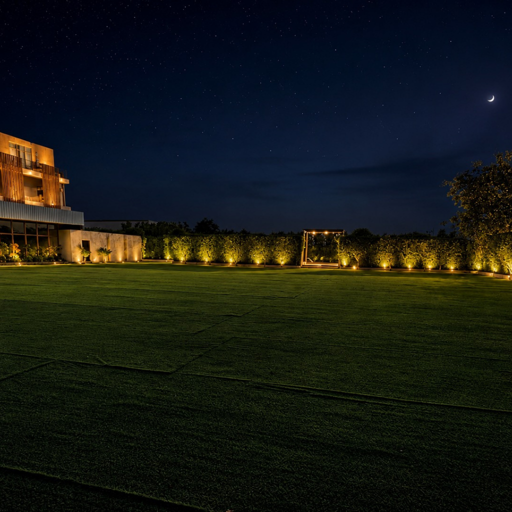 Grand banquet and convention hall near me in Gurgaon at Grand Mantram Resort for weddings and corporate events