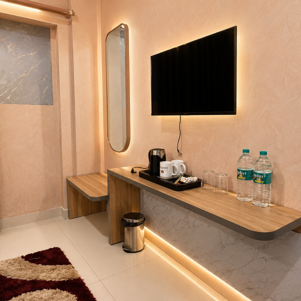 Luxury banquet hall near me in Gurgaon at Grand Mantram Resort with elegant wedding decoration and premium event setup.