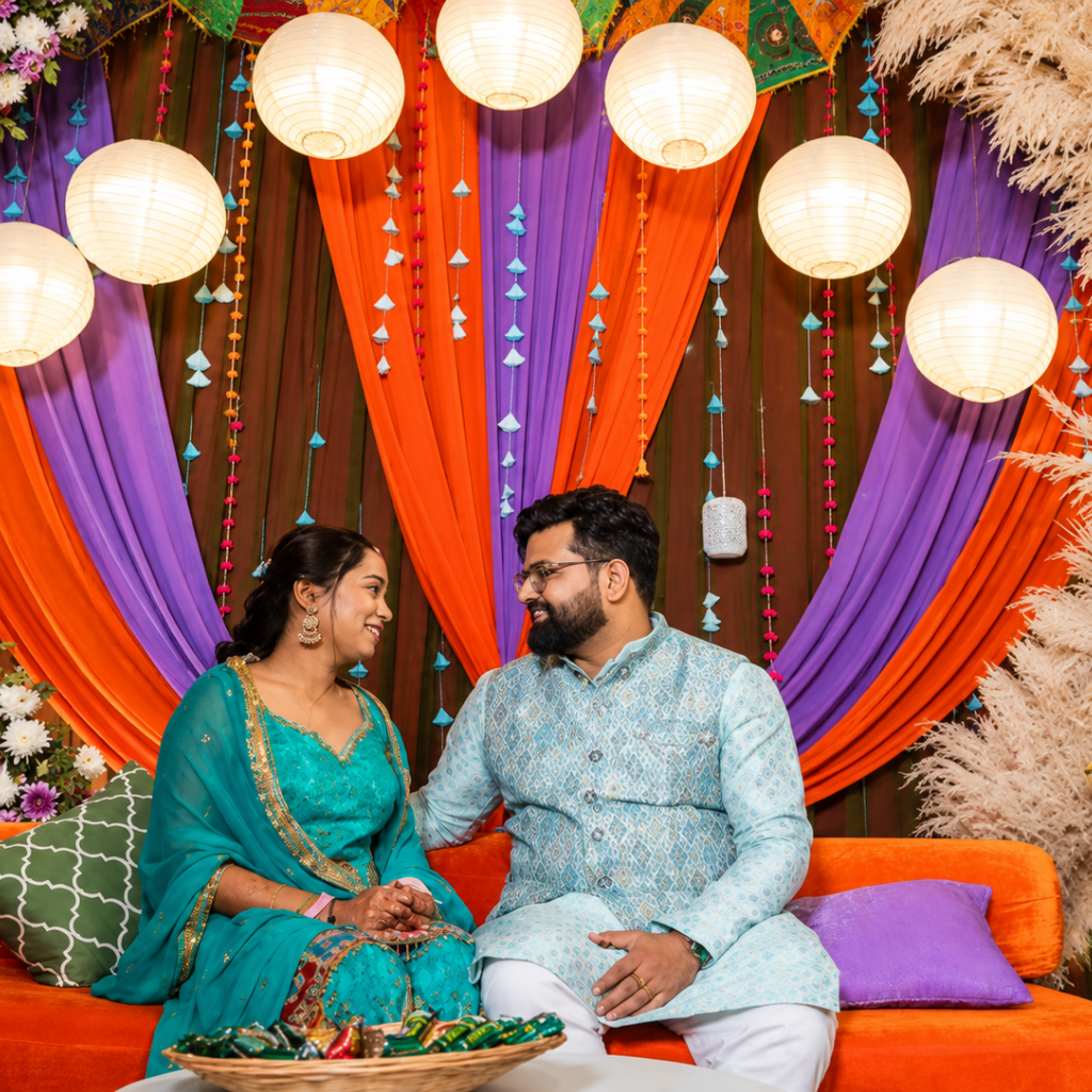 Luxury function hall near me in Gurgaon at Grand Mantram Resort with banquet hall and elegant event setup