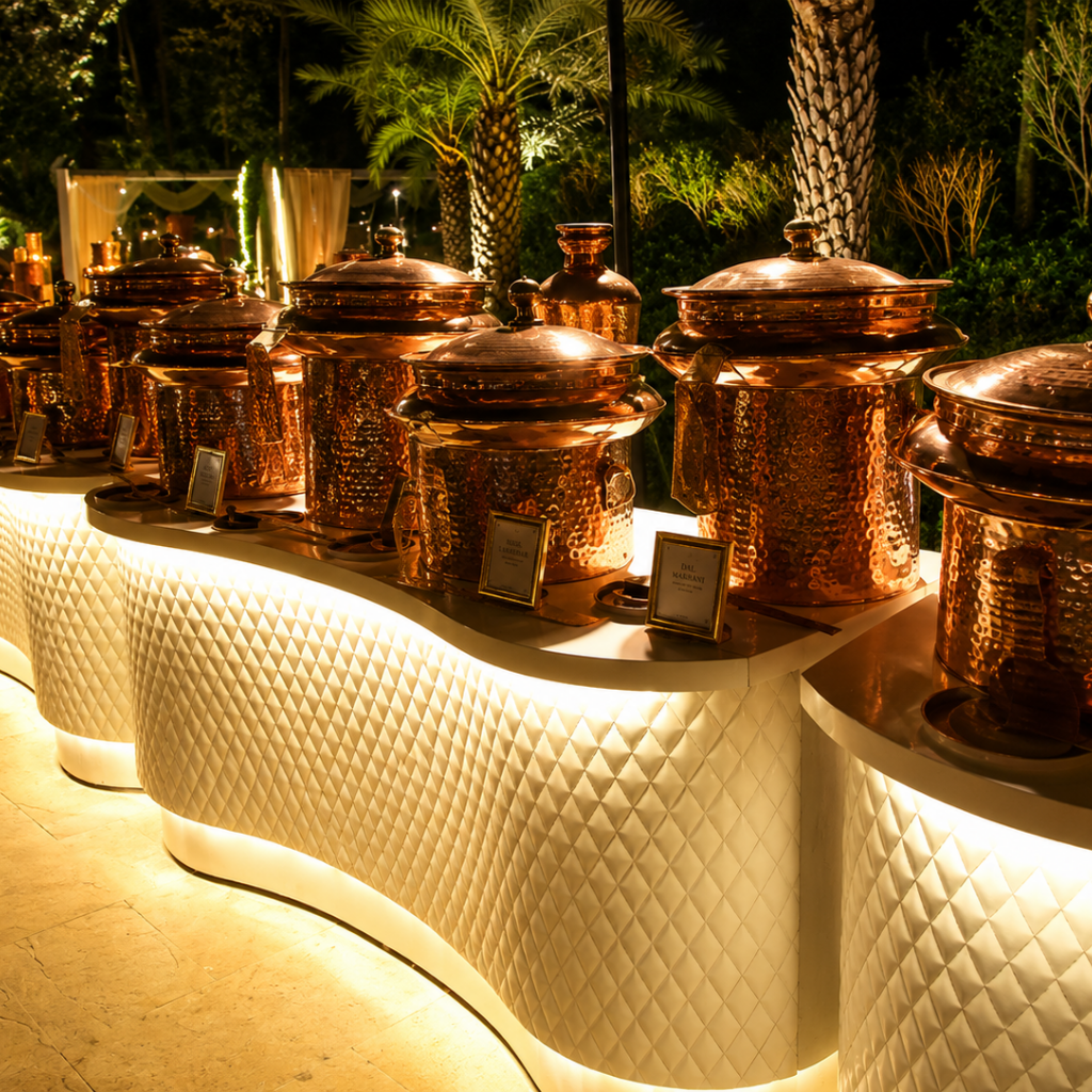 Luxury best party plot near me in Gurgaon with elegant event décor at Grand Mantram Resort.