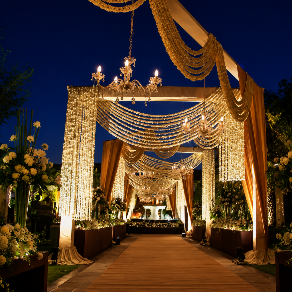Luxury near by swimming pool in Gurgaon with premium poolside setup at Grand Mantram Resort