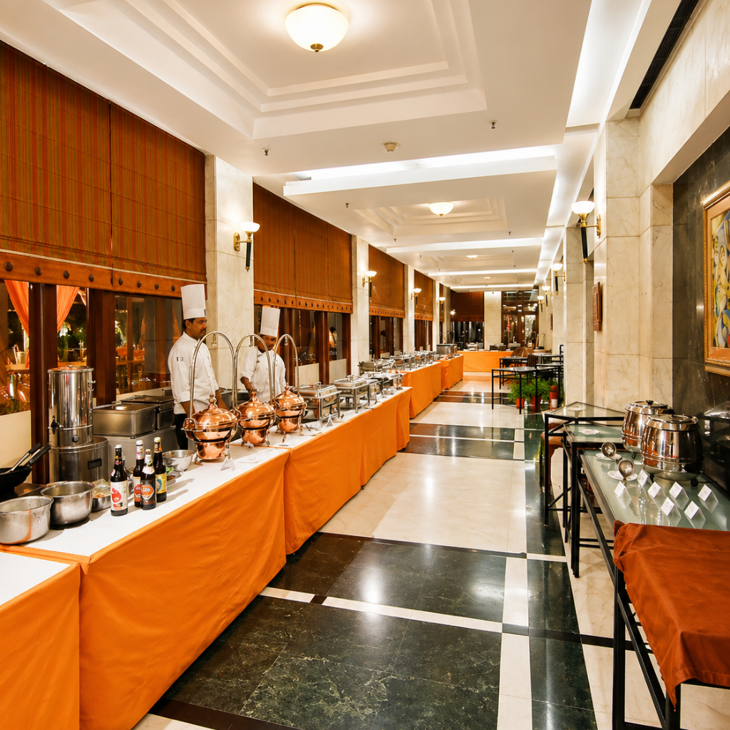 Resorts Near Gurgaon in Grand Mantram Resort is a luxury wedding resort near Gurgaon offering spacious banquet halls, beautifully landscaped lawns, customized décor, premium accommodations, and professional event management services for grand wedding celebrations and special occasions.