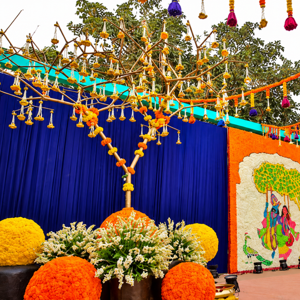 Poolside event venue near swimming pool near me at Grand Mantram Resort Gurgaon for celebrations and parties